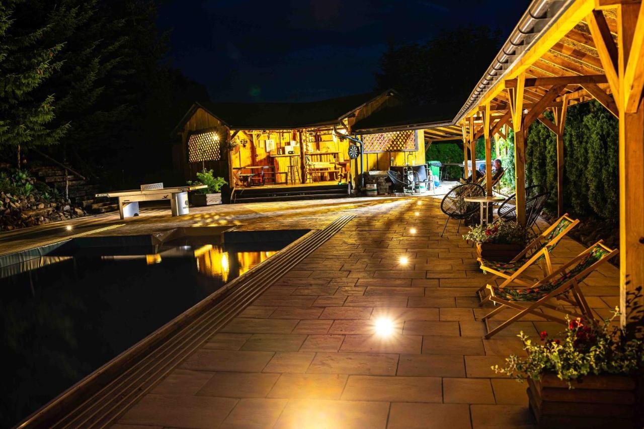 Villa Bieszczadzka Bania Lesko Exterior foto